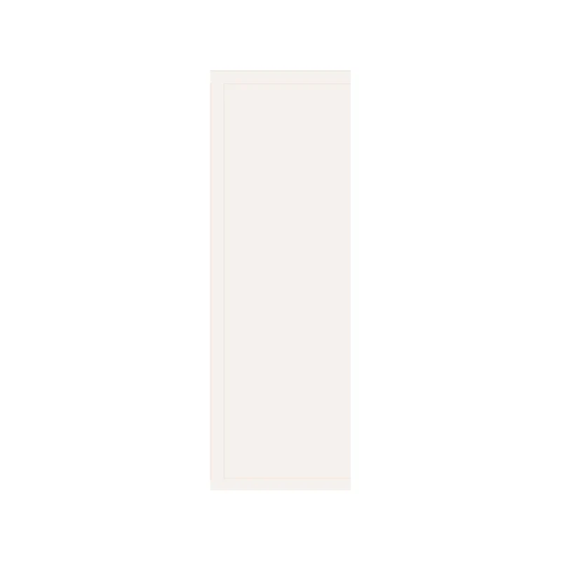 Sticker mural rectangulaire Boiserie 50x150 cm Os