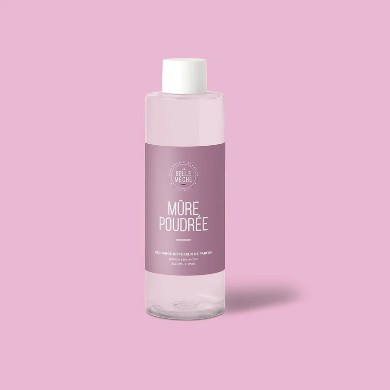 Recharge Diffuseur Mûre Poudrée et 10 tiges