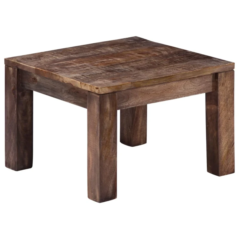 Table Basse en Bois de Manguier Marron
