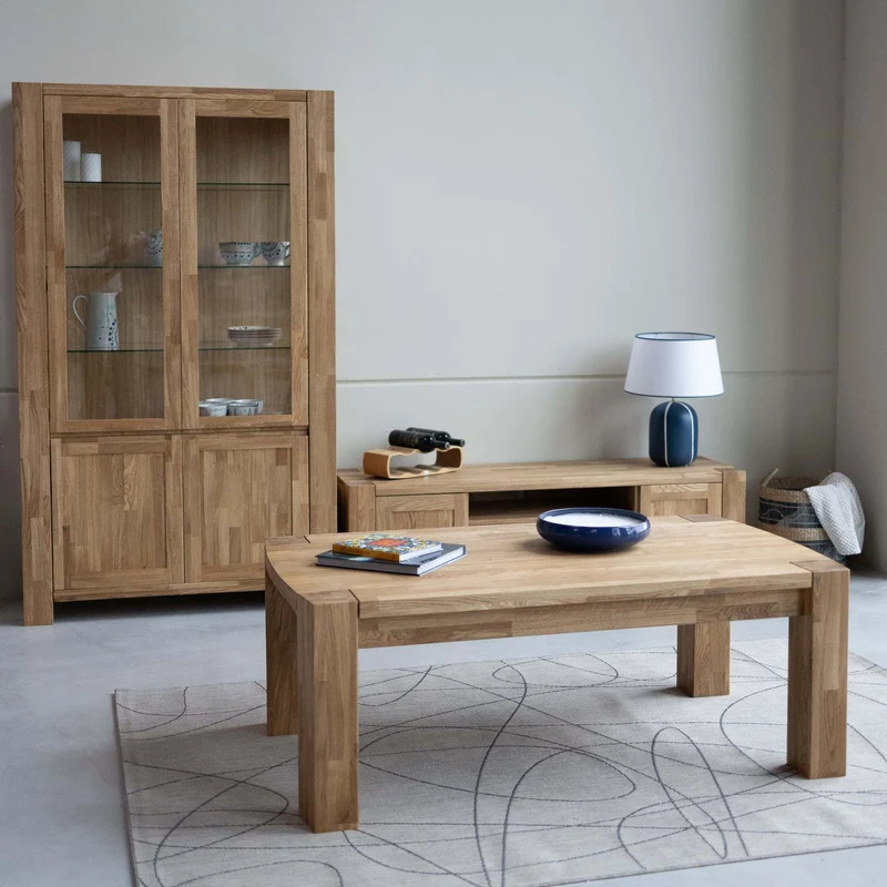 Table basse en chêne massif BALDER | NordicStory