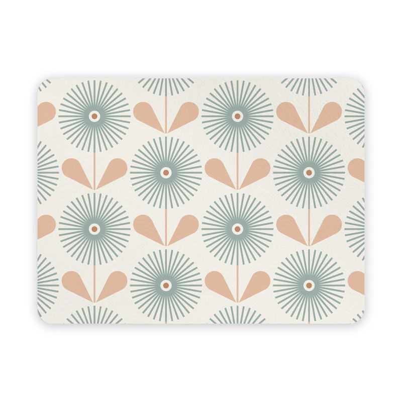 Set de table en vinyle « Crépuscule de tournesols » 30 x 40 cm
