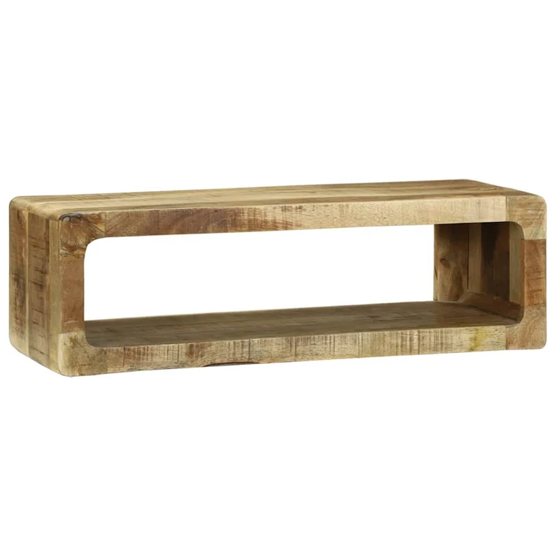 Meuble TV Simple en Bois de Manguier Massif
