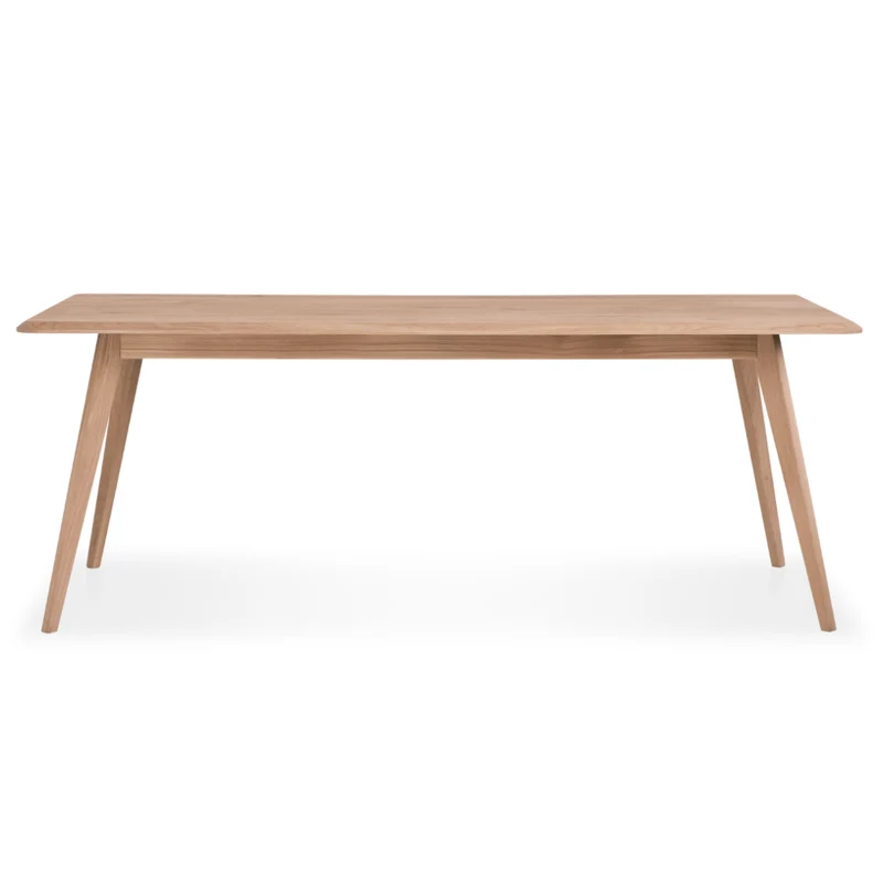 Table de salle à manger fixe en bois massif SWEDEN | NordicStory
