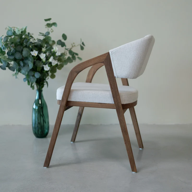 Chaise en chêne ou noyer massif SWEDEN | NordicStory