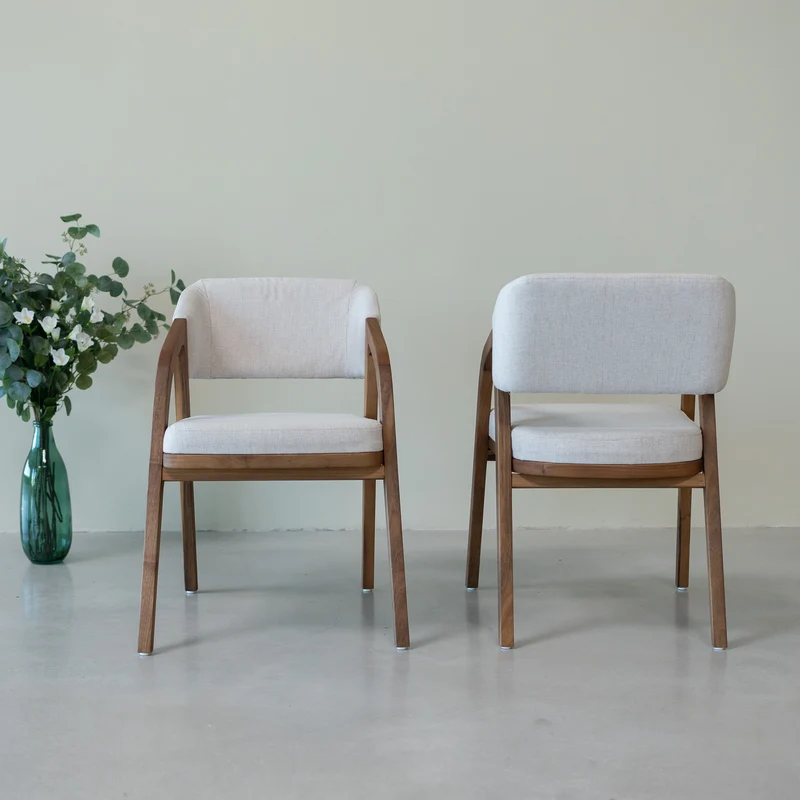 Chaise en chêne ou noyer massif SWEDEN | NordicStory