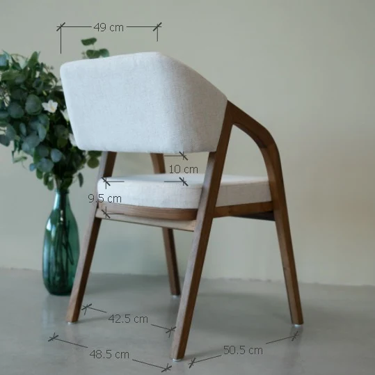 Chaise en chêne ou noyer massif SWEDEN | NordicStory