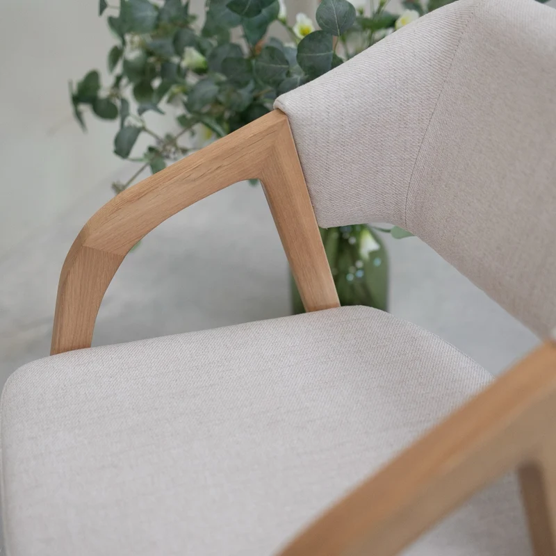 Chaise en chêne ou noyer massif SWEDEN | NordicStory
