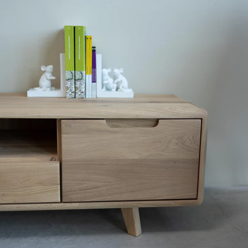 Meuble TV en bois massif SWEDEN 2 | NordicStory