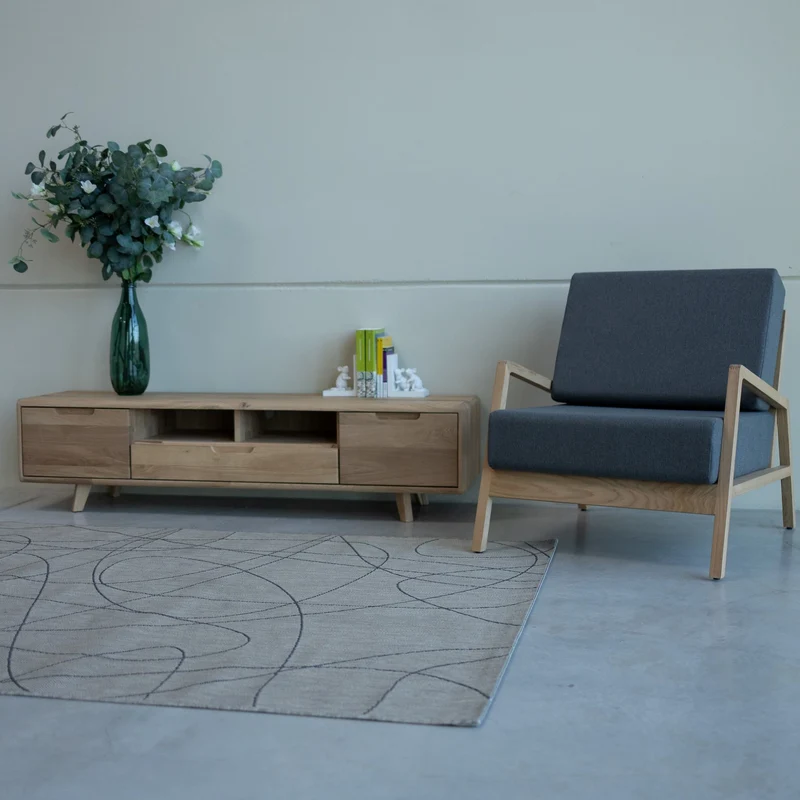 Meuble TV en bois massif SWEDEN 2 | NordicStory
