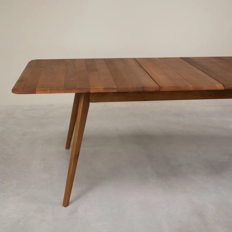 Table de salle à manger à rallonges en bois massif SWEDEN | NordicStory