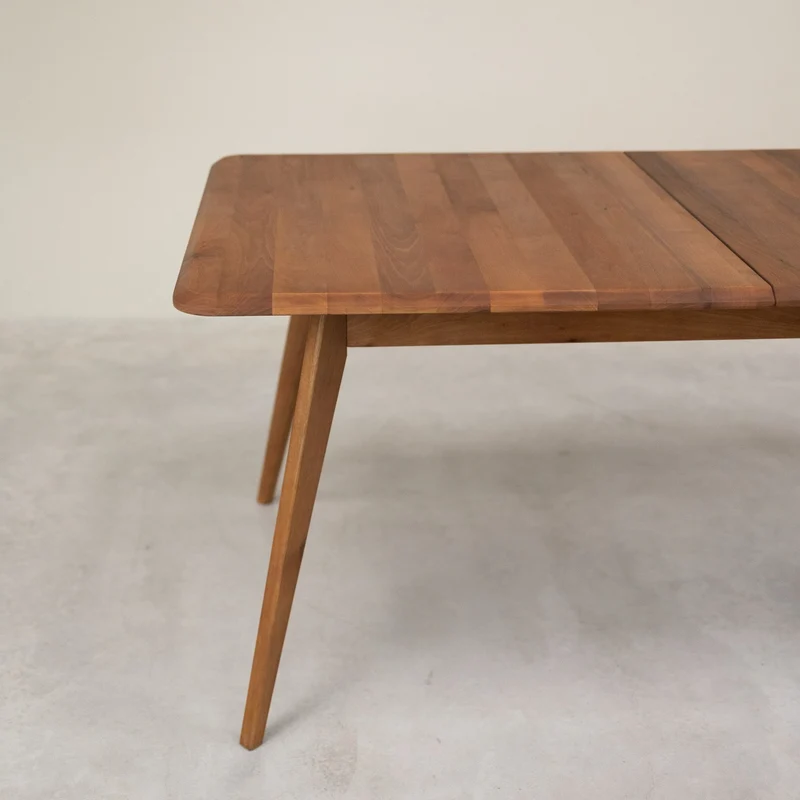 Table de salle à manger à rallonges en bois massif SWEDEN | NordicStory