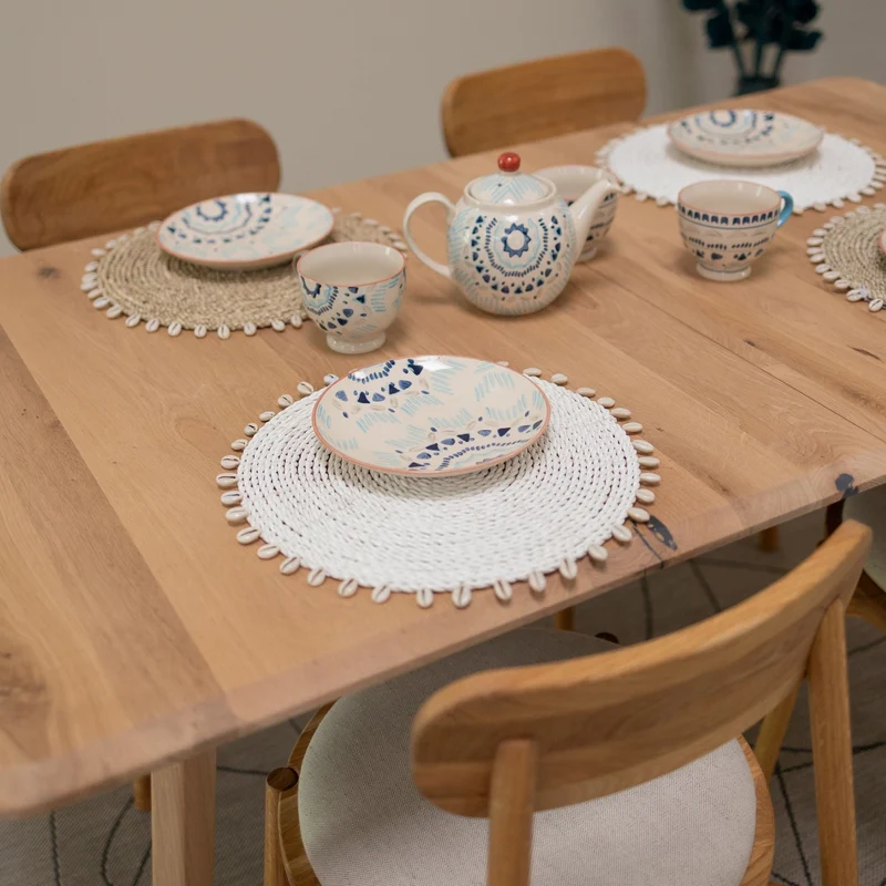 Table de salle à manger à rallonges en bois massif SWEDEN | NordicStory