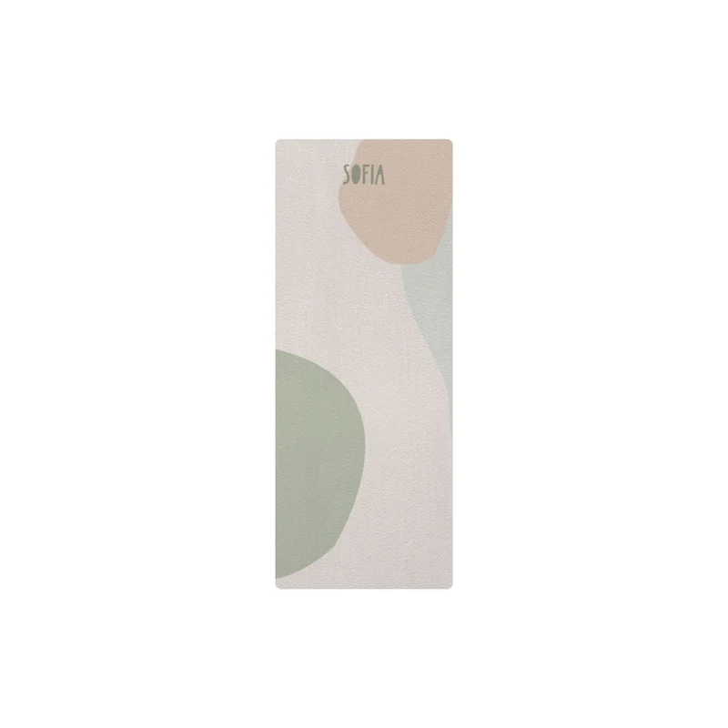 Tapis abstrait pour enfant - Nom personnalisable - Plusieurs couleurs et tailles disponibles
