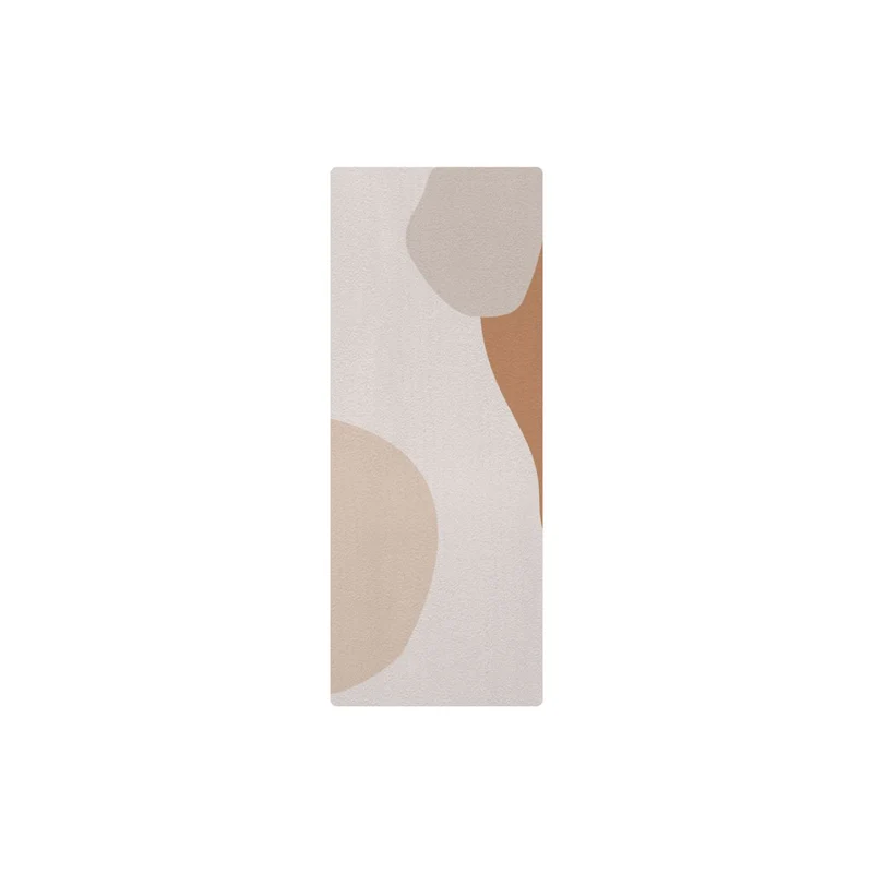 Tapis abstrait pour enfant - Nom personnalisable - Plusieurs couleurs et tailles disponibles