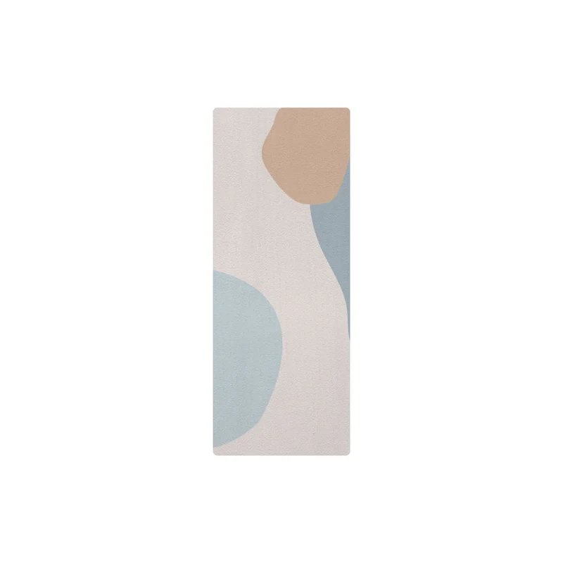 Tapis abstrait pour enfant - Nom personnalisable - Plusieurs couleurs et tailles disponibles