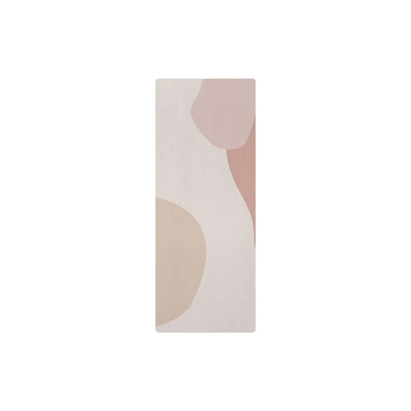 Tapis abstrait pour enfant - Nom personnalisable - Plusieurs couleurs et tailles disponibles