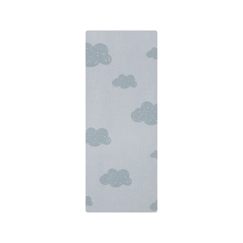 Tapis de chevet Nuages ​​- Nom personnalisable - Plusieurs couleurs et tailles disponibles