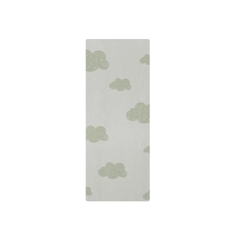 Tapis de chevet Nuages ​​- Nom personnalisable - Plusieurs couleurs et tailles disponibles
