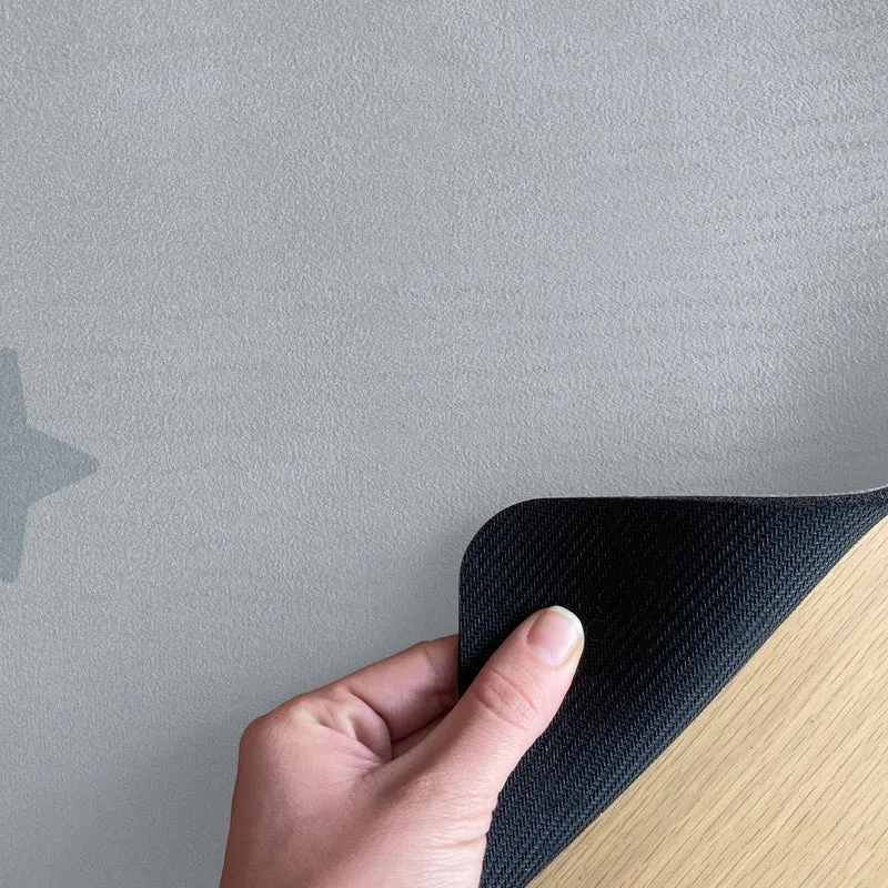 Tapis de chevet enfant étoiles - Prénom personnalisable - Plusieurs couleurs et tailles disponibles