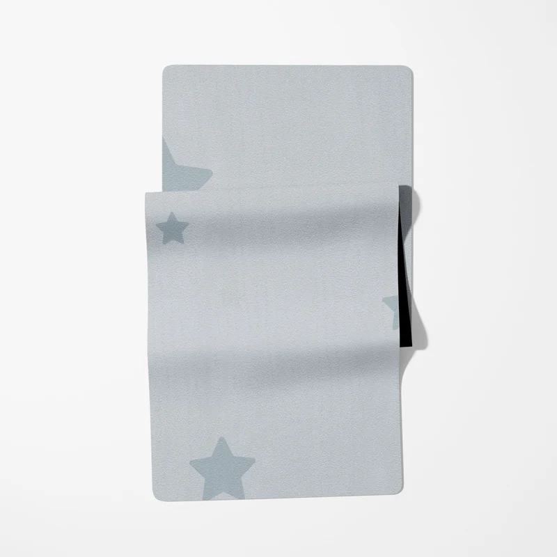 Tapis de chevet enfant étoiles - Prénom personnalisable - Plusieurs couleurs et tailles disponibles