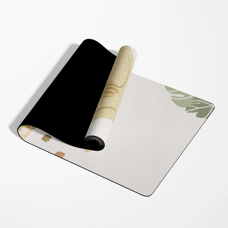 Tapis d'éveil Lazy Jungle pour enfants - Nom personnalisable - Plusieurs motifs et tailles disponibles
