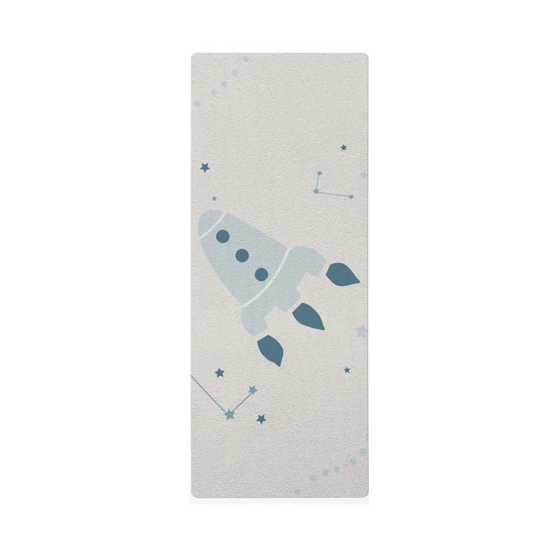 Tapis de chevet enfant Space - Nom personnalisable - Plusieurs motifs et tailles disponibles