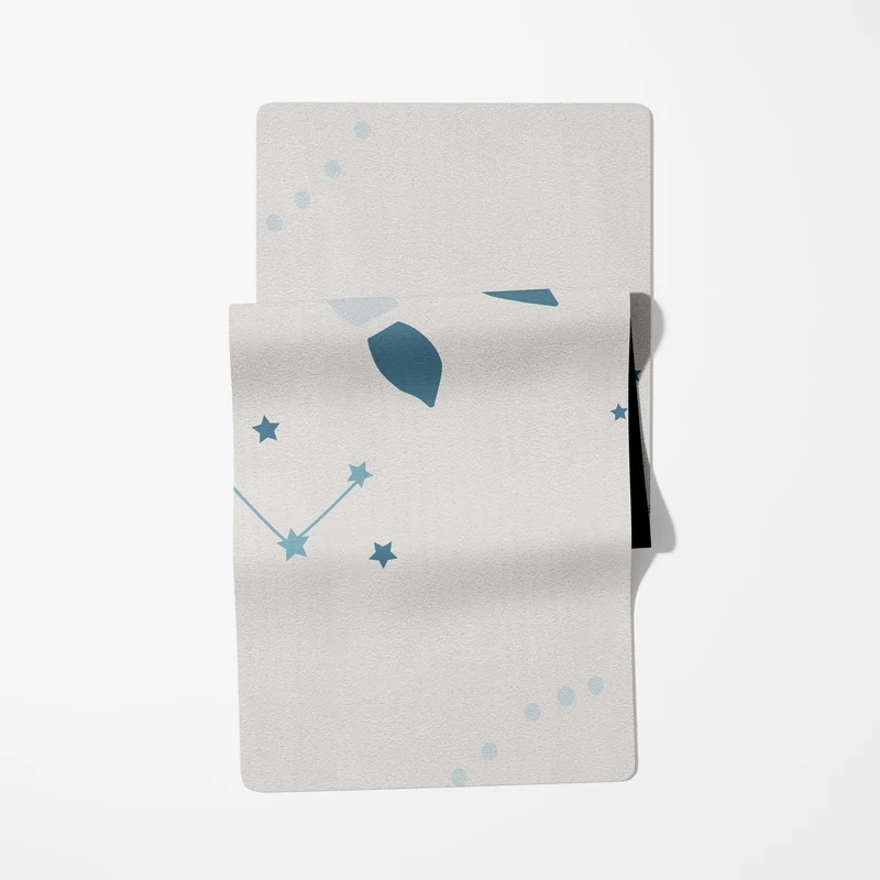 Tapis de chevet enfant Space - Nom personnalisable - Plusieurs motifs et tailles disponibles