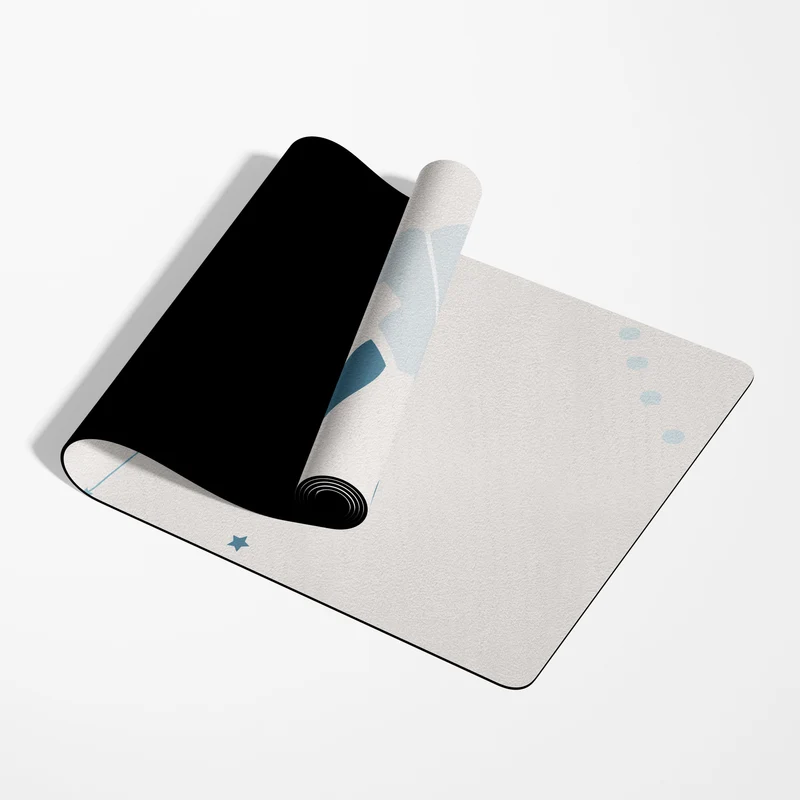 Tapis de chevet enfant Space - Nom personnalisable - Plusieurs motifs et tailles disponibles