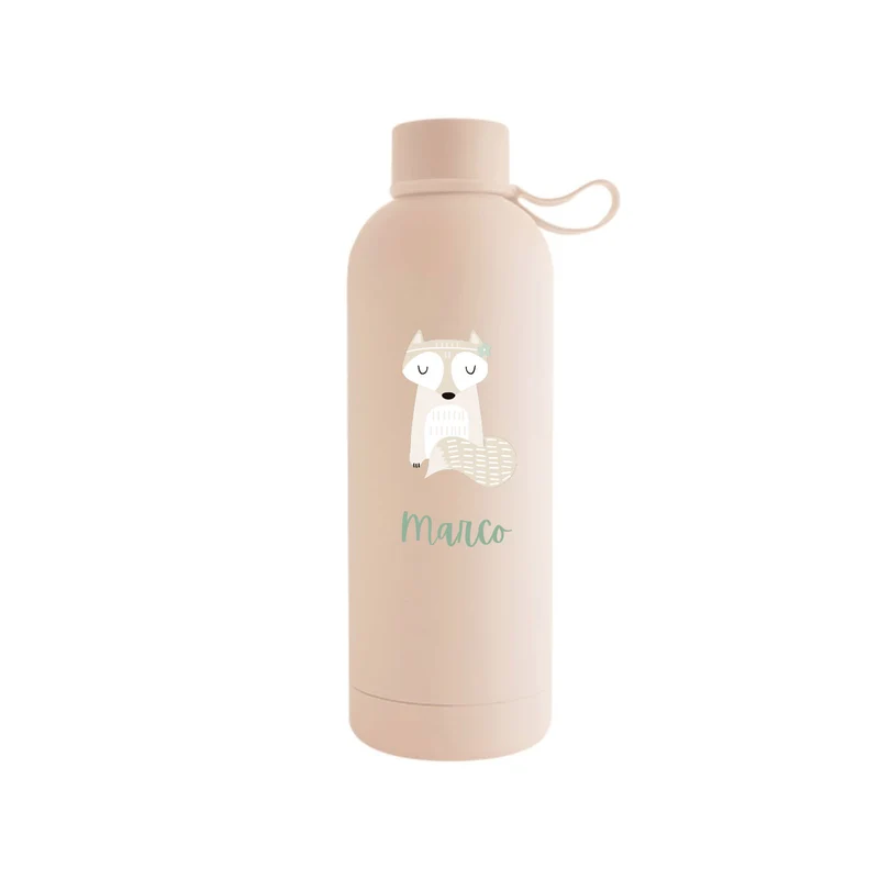 Bouteille isotherme personnalisée « Amis des bois » 500 ml – Plusieurs modèles disponibles