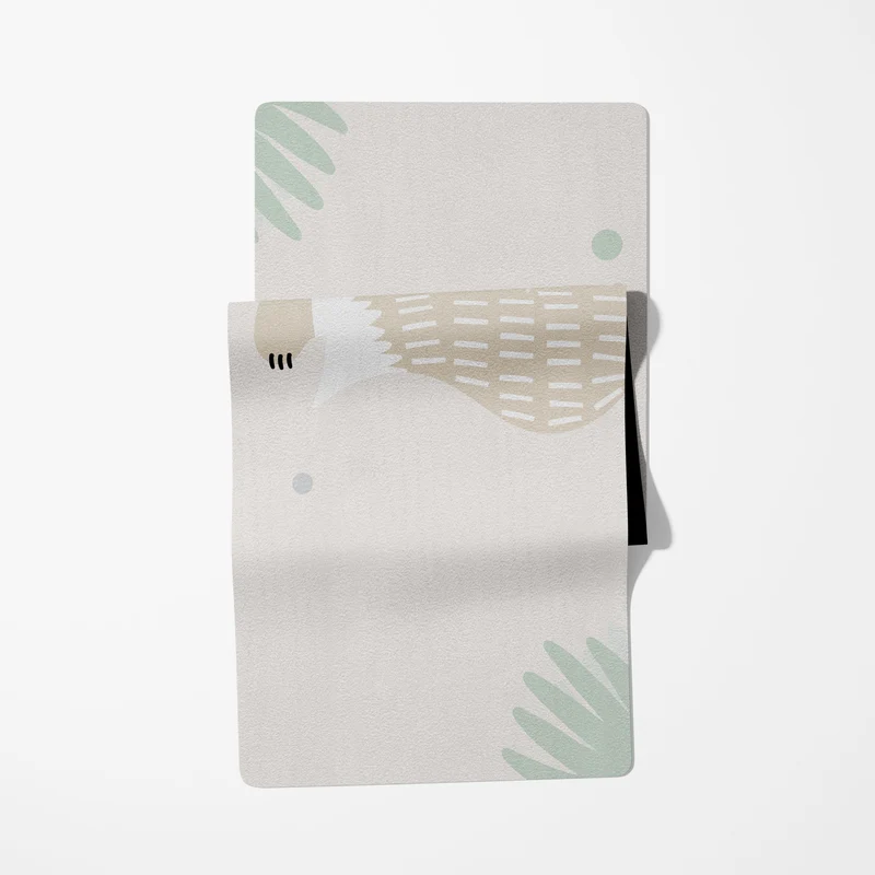 Tapis de chevet enfant Woodland Friends - Nom personnalisable - Plusieurs motifs et tailles disponibles