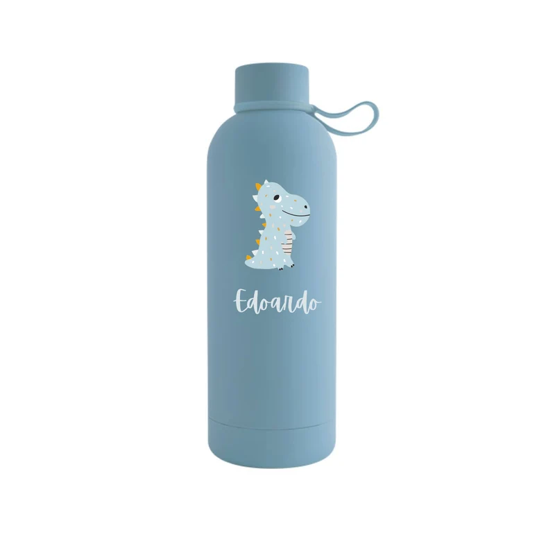 Gourde isotherme personnalisée dinosaure pour enfants 500 ml – Plusieurs modèles disponibles