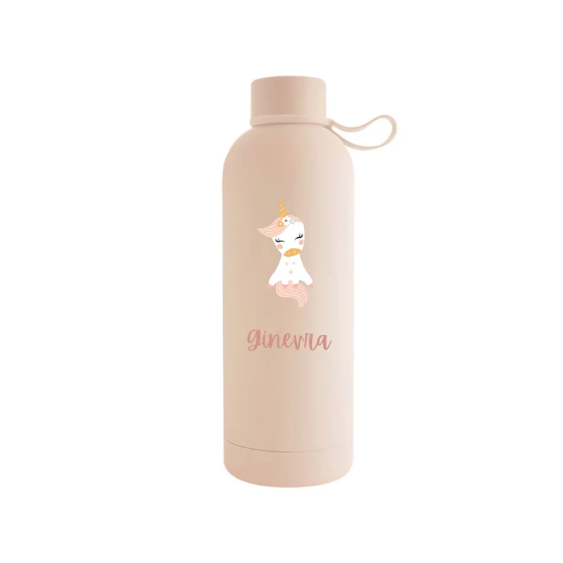 Gourde isotherme licorne personnalisée pour enfants 500 ml – Plusieurs modèles disponibles