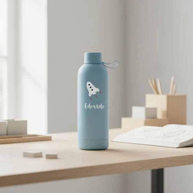 Gourde isotherme personnalisée pour enfants (500 ml) – Plusieurs modèles disponibles
