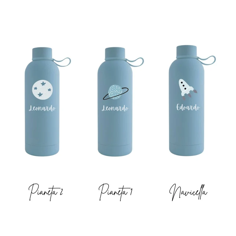 Gourde isotherme personnalisée pour enfants (500 ml) – Plusieurs modèles disponibles