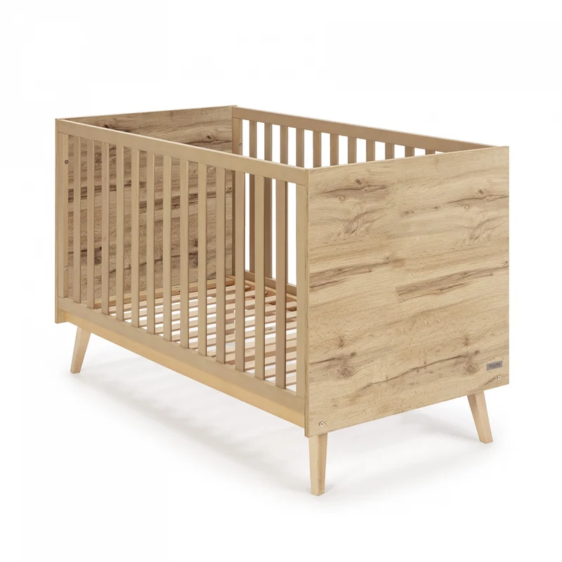 Lit bébé MARTHA en chêne 60x120 cm Micuna