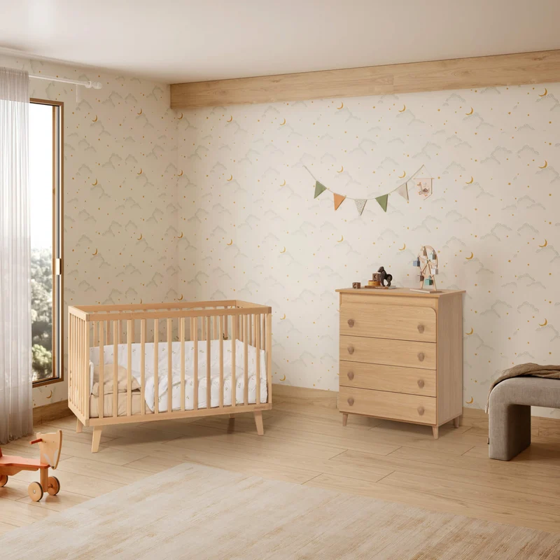 Lit bébé Micuna Mencia 60x120 cm - Plusieurs couleurs disponibles