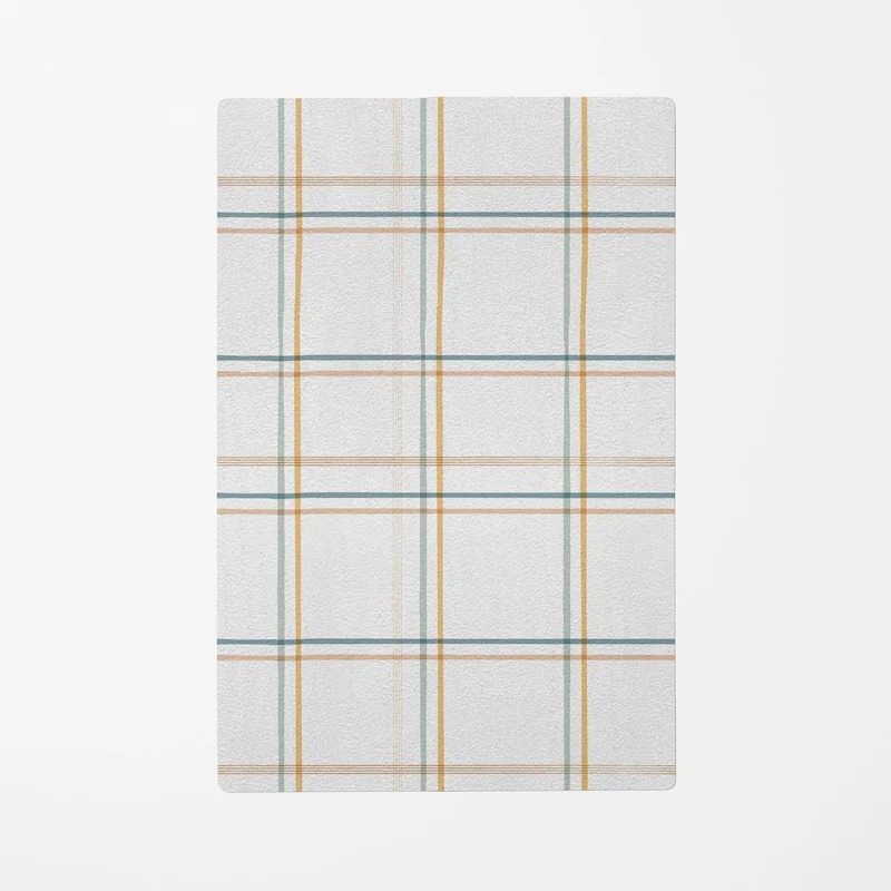 Tapis enfant à carreaux colorés - Plusieurs tailles disponibles