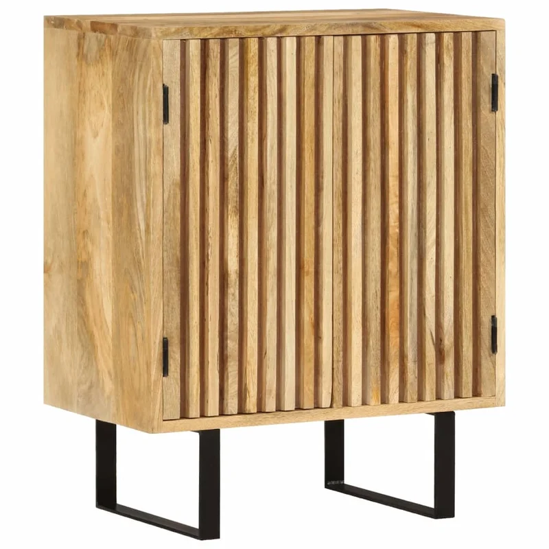 Petit Buffet en Bois Massif avec Portes