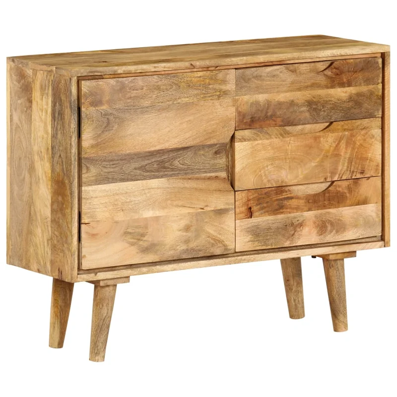 Buffet Indus en Bois de Manguier Style Scandinave