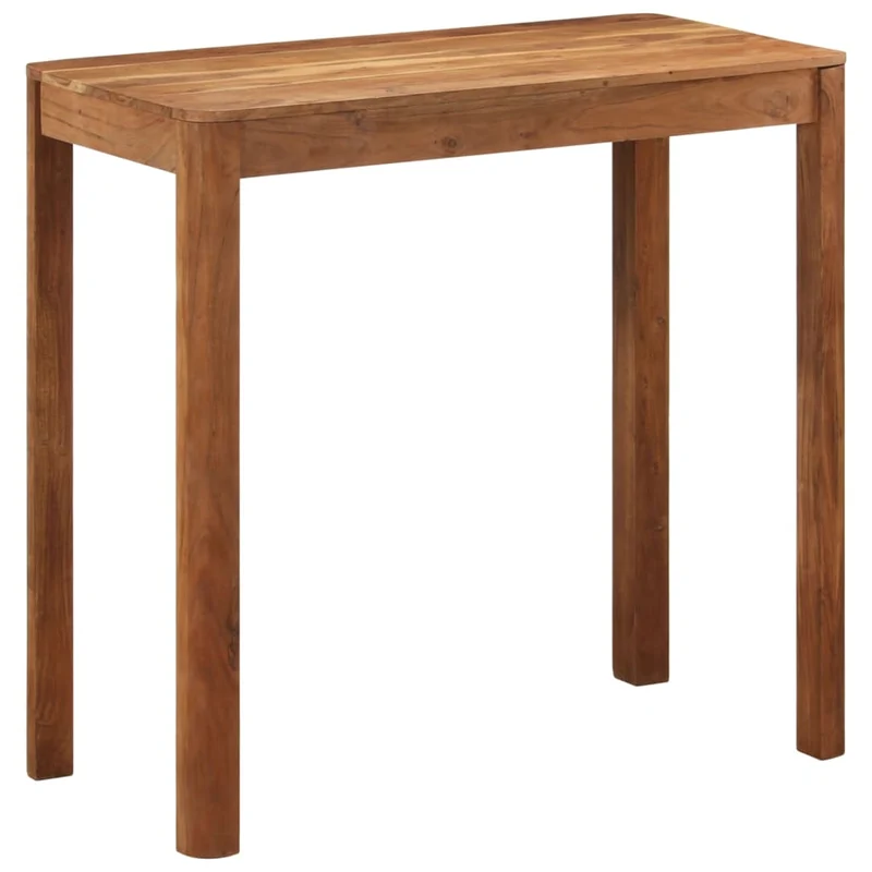 Table de Bar Industrielle en Bois Acacia