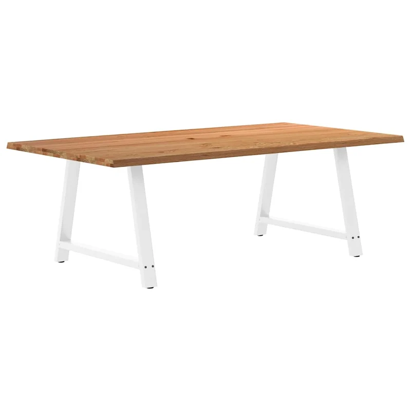 Table en Bois Massif Style Industriel