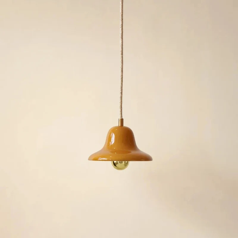 SUSPENSION ÉMAILLÉE - MIEL