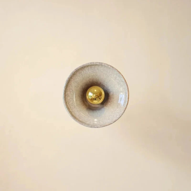 APPLIQUE ÉMAILLÉE - SABLE
