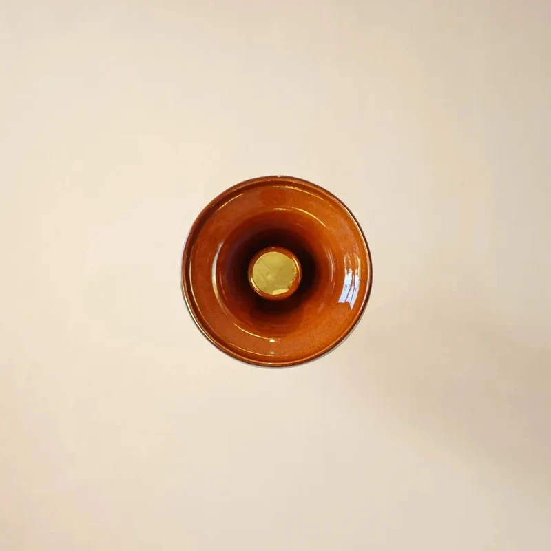 APPLIQUE ÉMAILLÉE - TERRE BRÛLÉE