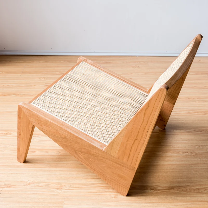 Fauteuil Chandy Kangaroo en bois de cerisier