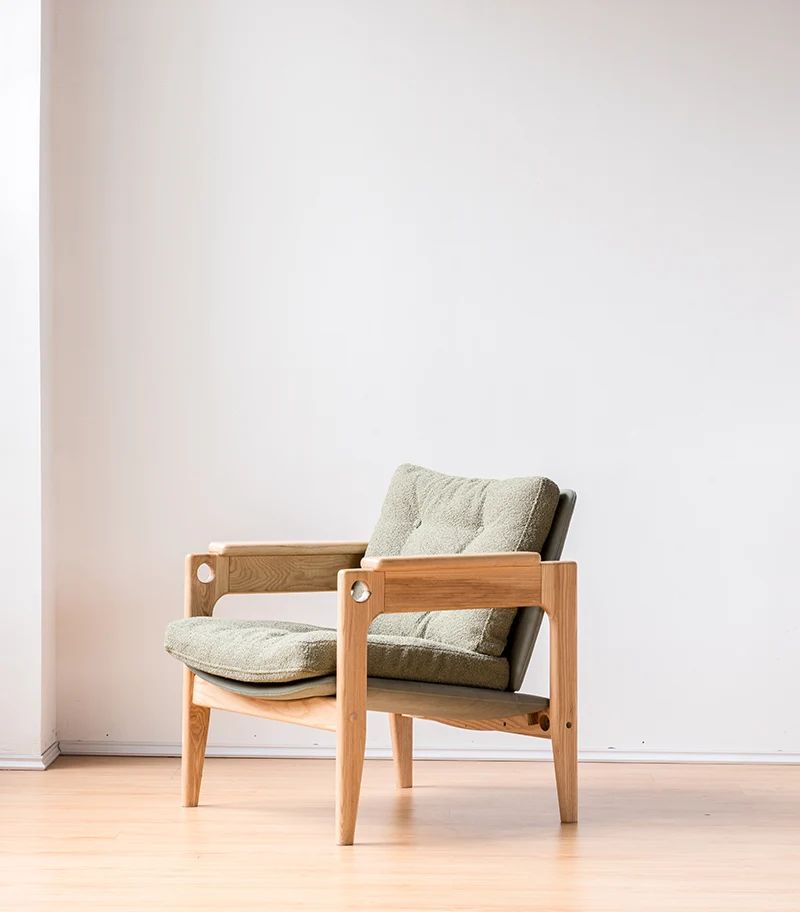 Fauteuil Yosi en tissu