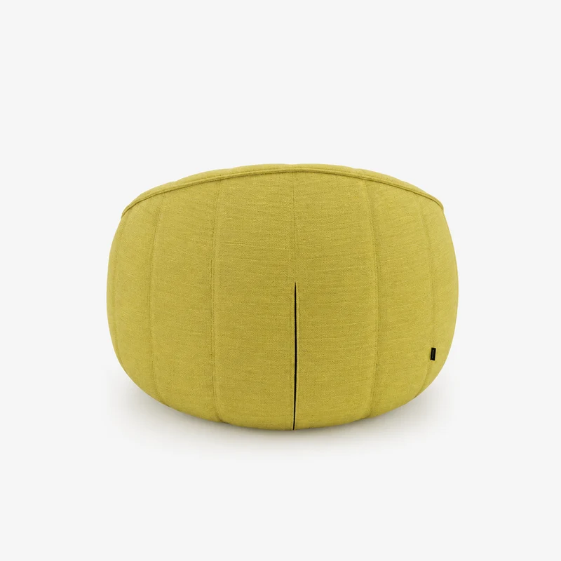 Ottoman - Fauteuil outdoor en tissu Roma coloris Citrus