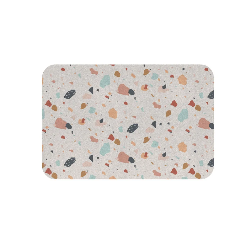 Tapis de terrasse rose - Plusieurs tailles disponibles - Texte personnalisable