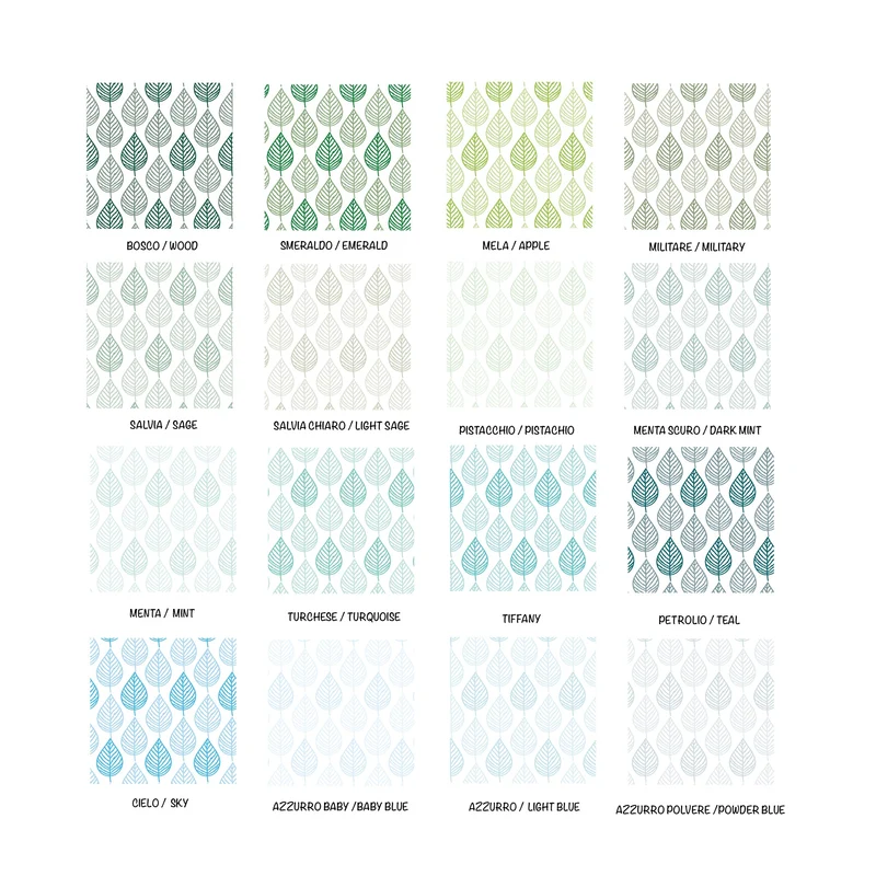 Poignée de porte en bois avec motif de feuilles en relief - Plusieurs couleurs disponibles