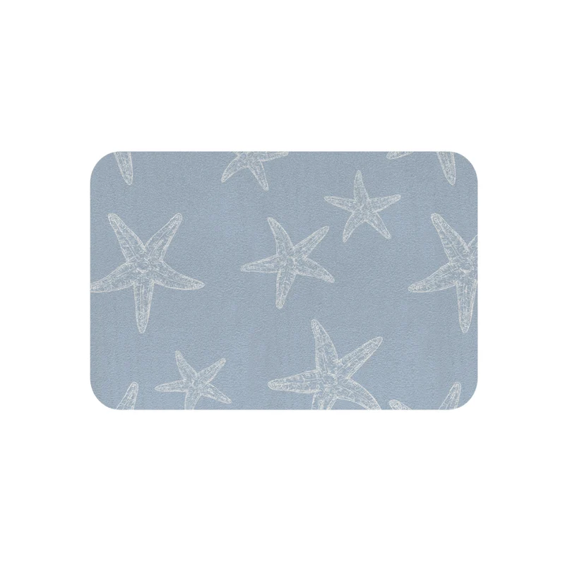 Paillasson Étoile de mer - Plusieurs couleurs et tailles disponibles - Texte personnalisable